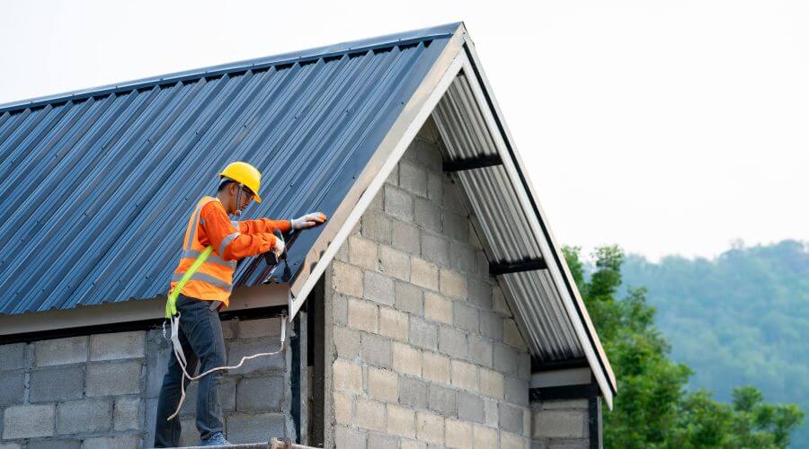 Professional metal roof installation in Clay Center, OH